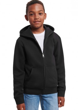 Παιδική Μπλούζα Φούτερ με Κουκούλα R-266B-0 Russell Authentic Black