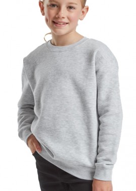 Παιδικό Φούτερ Set-In Sweat 62-031-0 Fruit of the Loom Heather Grey