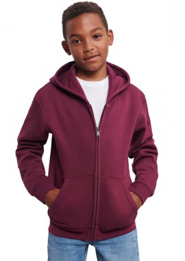 Παιδική Μπλούζα Φούτερ με Κουκούλα R-266B-0 Russell Authentic Burgundy