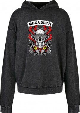 Rock Avenue - Oversized Premium Hoodie Megadeth Art3 Rock Avenue Black