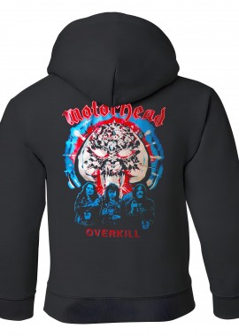 Παιδικό Hoodie Motorhead Overkill Rock Avenue Black
