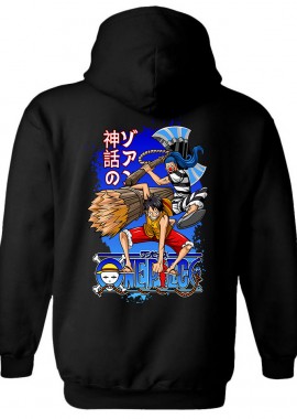Pop Culture - Hoodie One Piece 2d D Pop Culture Black