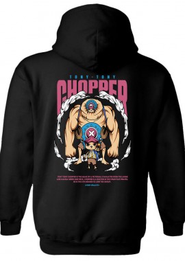 Pop Culture - Hoodie One Piece Chopper Pop Culture Black