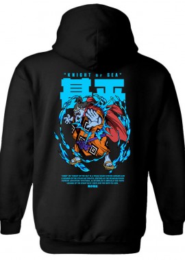 Hoodie One Piece Jinbei Pop Culture Black