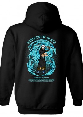 Pop Culture - Hoodie One Piece Law Pop Culture Black