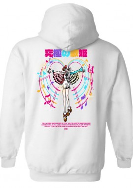 Hoodie One Piece Uta Pop Culture White