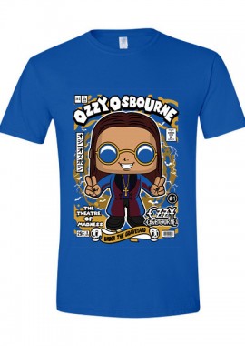 Pop Culture - T-Shirt Ozzy Osbourne Pop Culture Royal