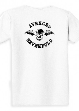 Rock Avenue - Παιδικό T-shirt Avenged Sevenfold Rock Avenue White