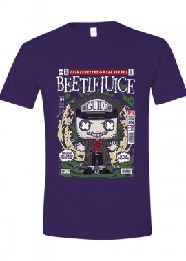 T-Shirt Beetlejuice Pop Culture Purple