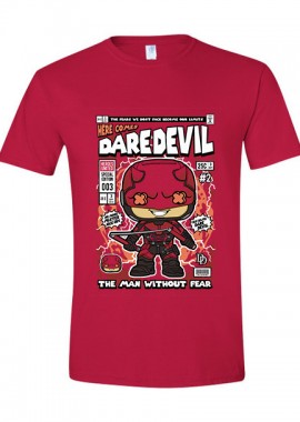 Pop Culture - T-Shirt Dare Devil Pop Culture Red