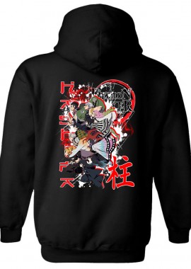 Pop Culture - Hoodie Demon Slayer MassUp Pop Culture Black