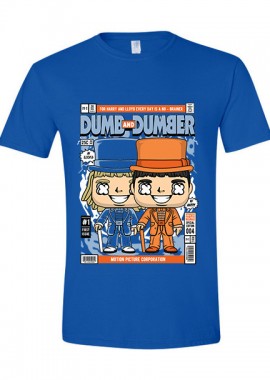 Pop Culture - T-Shirt Dumb And Dumber Pop Culture Royal