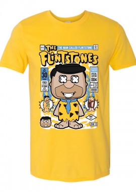 Pop Culture - T-Shirt Fred Flinstones Pop Culture Daisy