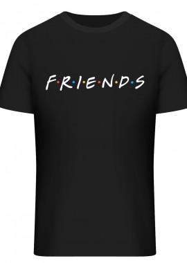 Pop Culture - T-Shirt Friends Pop Culture Black