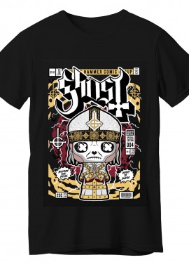 Pop Culture - T-Shirt Ghost Pop Culture Black