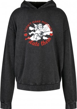 Oversized Premium Hoodie I Dont Make Mistakes | I Date Them Pop Culture Black