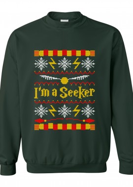 Pop Culture - Χριστουγεννιάτικο Ugly Sweater I'm a Seeker Pop Culture Forest Green