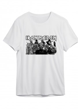 Rock Avenue - T-Shirt Iron Maiden Rock Avenue White
