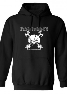 Rock Avenue - Hoodie Iron Maiden The Final Frontier Rock Avenue Black