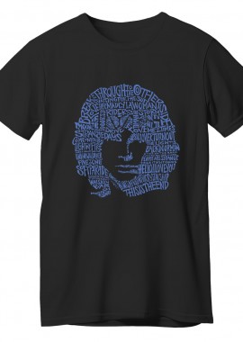 Rock Avenue - T-Shirt Jim Morrison Rock Avenue Black