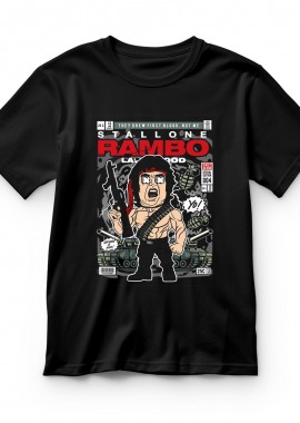 Παιδικό T-shirt John Rambo Pop Culture Black