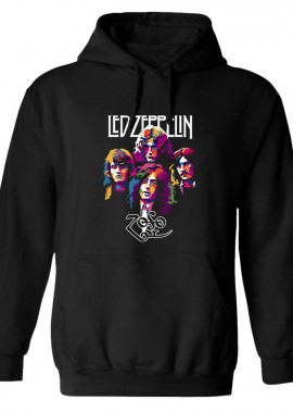 Rock Avenue - Hoodie Led Zep 1 Rock Avenue Black