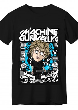 Pop Culture - T-Shirt Machine Gun Kelly Pop Culture Black