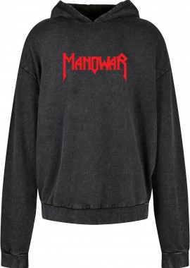 Rock Avenue - Oversized Premium Hoodie Manowar Rock Avenue Black