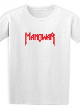 Rock Avenue - Παιδικό T-shirt Manowar Rock Avenue White