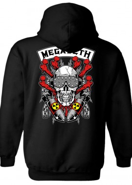 Hoodie Megadeth Art3 Rock Avenue Black