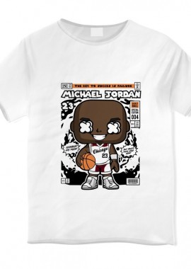 Παιδικό T-shirt Michael Jordan Pop Culture White