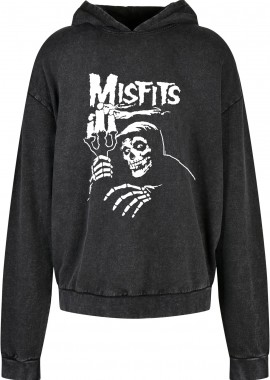 Rock Avenue - Oversized Premium Hoodie Misfits 1 Rock Avenue Black