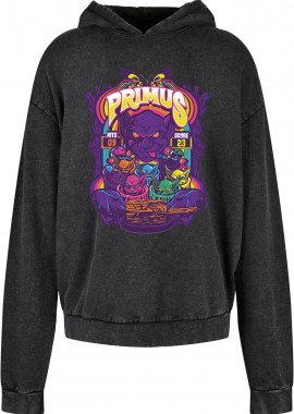 Oversized Premium Hoodie Primus Rock Avenue Black