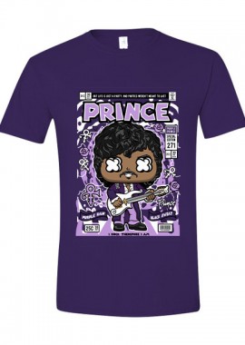 Pop Culture - T-Shirt Prince Pop Culture Purple