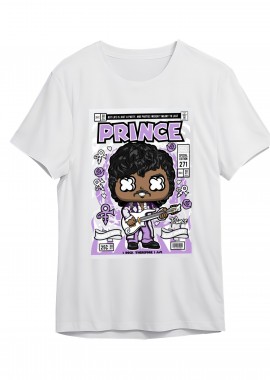 Pop Culture - T-Shirt Prince Pop Culture White