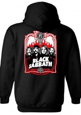 Rock Avenue - Hoodie Black Sabbath Art Design1 Rock Avenue Black