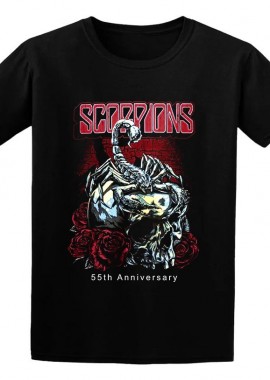 Rock Avenue - Παιδικό T-shirt Scorpions 2 Rock Avenue Black