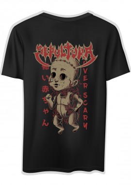 T-Shirt Sepultura Doll Rock Avenue Black