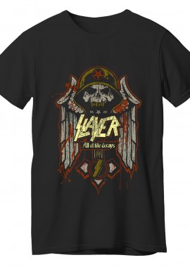 T-Shirt Slayer Rock Avenue Black