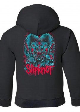 Rock Avenue - Παιδικό Hoodie Slipknot Rock Avenue Black