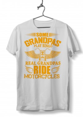 Pop Culture - T-Shirt Some grandpas play bingo Pop Culture White