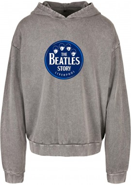 Rock Avenue - Oversized Premium Hoodie The Beatles Story Rock Avenue Asphalt