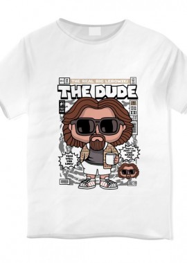 Παιδικό T-shirt The Dude Pop Culture White
