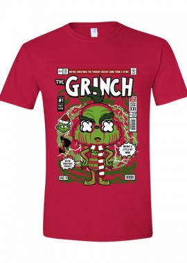 Pop Culture - T-Shirt The Grinch Pop Culture Red