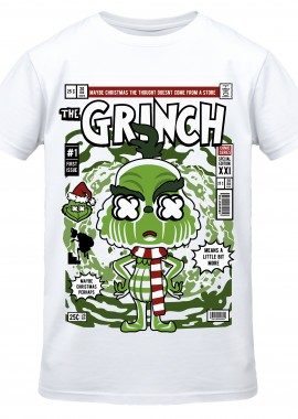T-Shirt The Grinch Pop Culture White