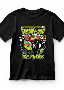 Pop Culture - Παιδικό T-shirt The Mistery Machine Pop Culture Black