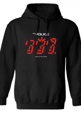 Rock Avenue - Hoodie The Police Ghost In The Machine Rock Avenue Black