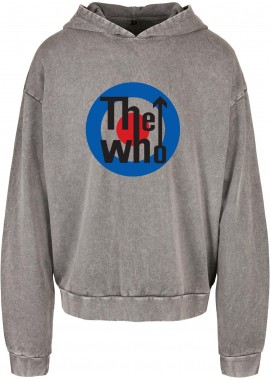 Rock Avenue - Oversized Premium Hoodie The Who Band Logo Art Rock Avenue Asphalt