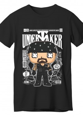 Pop Culture - T-Shirt Undertaker Pop Culture Black