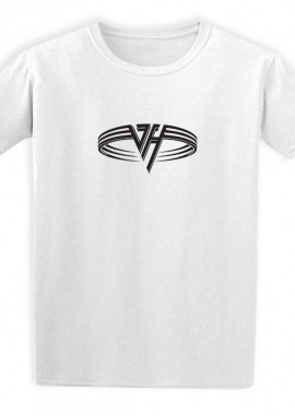 Rock Avenue - Παιδικό T-shirt Van Halen Band Logo Design Rock Avenue White